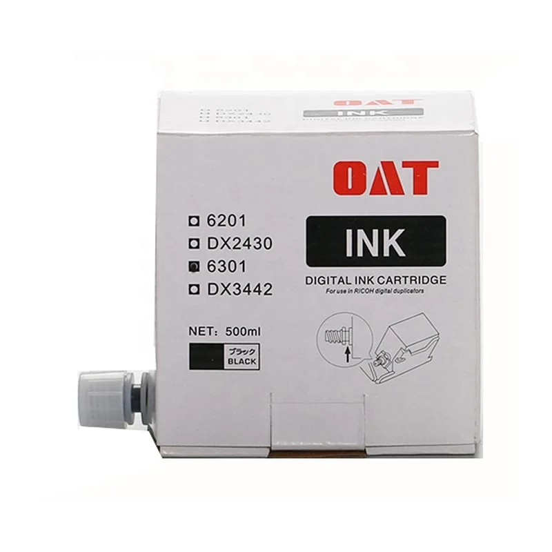 Compatible CP6301 Ink for Use in Digital Duplicator CP6301C