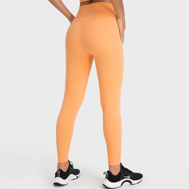 Высококачественные удобные 4-сторонние эластичные спортивные штаны с высокой талией