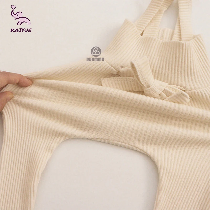 New Spring Newborn Baby Girls Solid Cotton Bodysuit Cute Cotton Romper Jumpsuit Cotton baby  Sleeveless Suspenders Jump suit