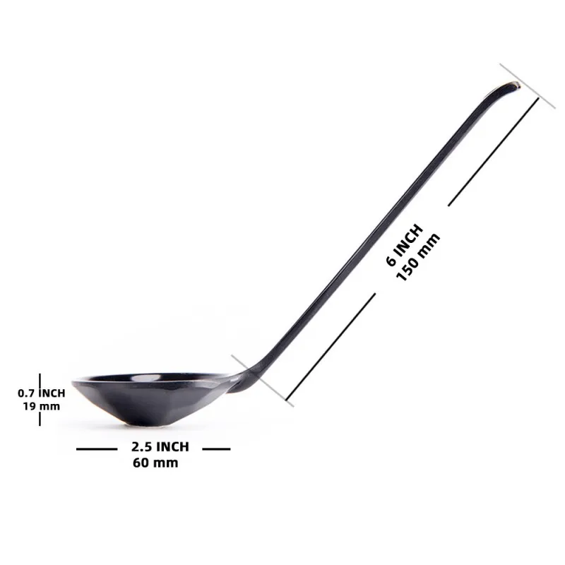 Custom Eco-friendly Black Hotel Dinnerware Melamine Ramen Serving Bowl Set With Chopsticks And Spoon Anime