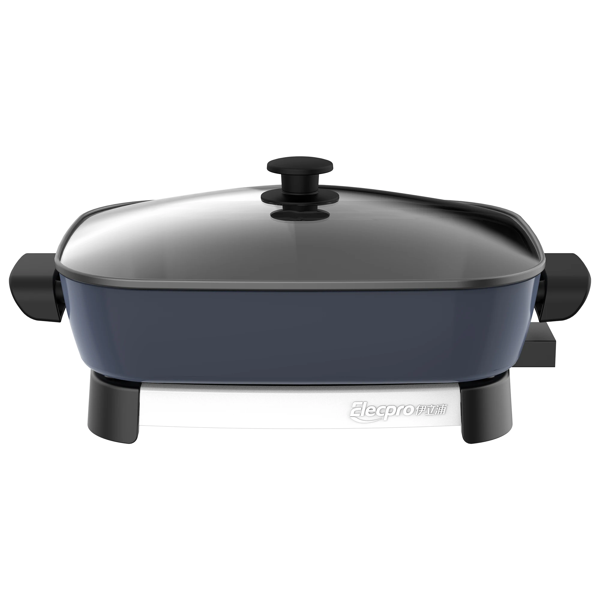 Good Quality cheapest 2200w fast heat 7in1 Multifunction Electric Skillet hot pot Grill Pan