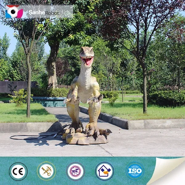 Theme park large animatronic dinosaur model 3D Alive Giganotosaurus animatronic