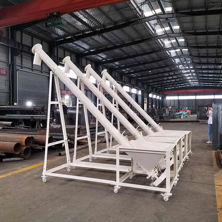 NEWEEK Good price parallel U type bentonite cement grain conveyor  feeder machine screw powder loader