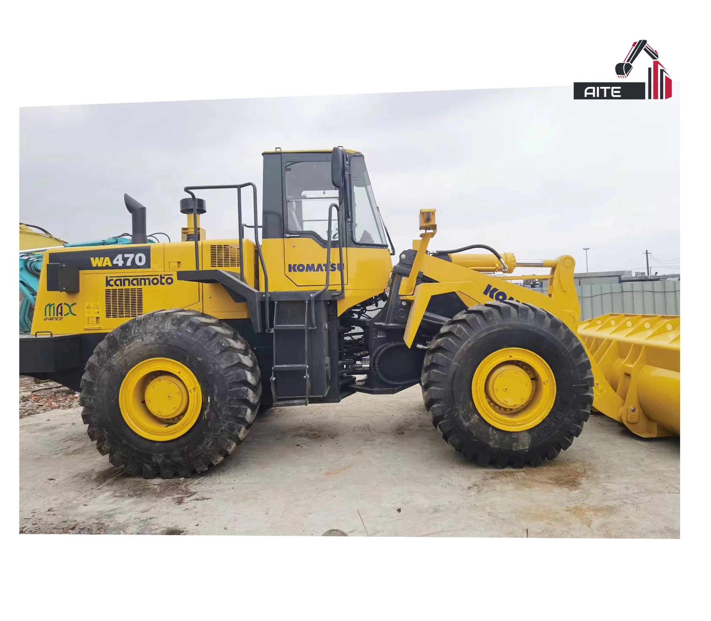 Wa470 Wa320-3 Wa320-5 Wa380-3 Wa380-6 Used Wheel Loader WA470 Second front end loader komatsu wa380 loader for sale
