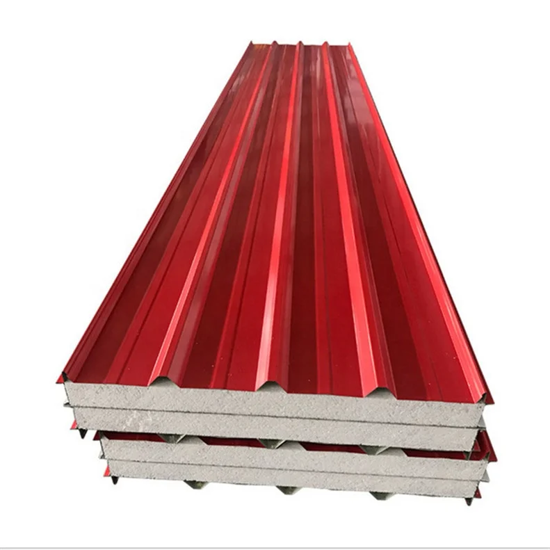 Light Weight Concrete Outside Wall Panel Metal EPS Sandwich Panel