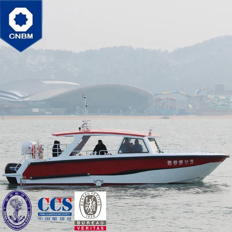 
36ft 20 Seats 30 Knots All Welded Deep V Hull Aluminum High Speed Water Taxi Cruise River Passenger Boats for Sale with Prices 