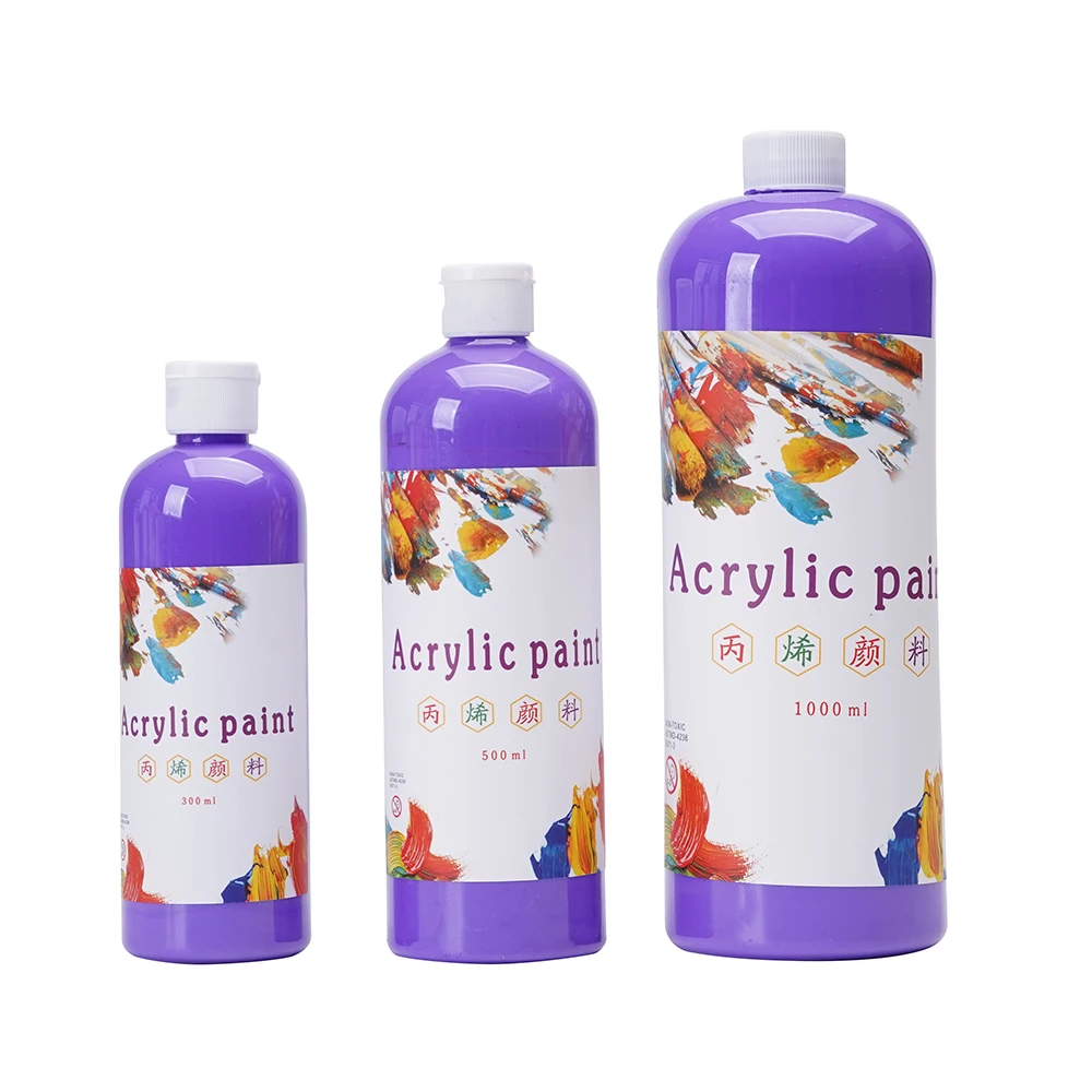 acrylic paint 500 ml  high quality art painting  on canvas O E M