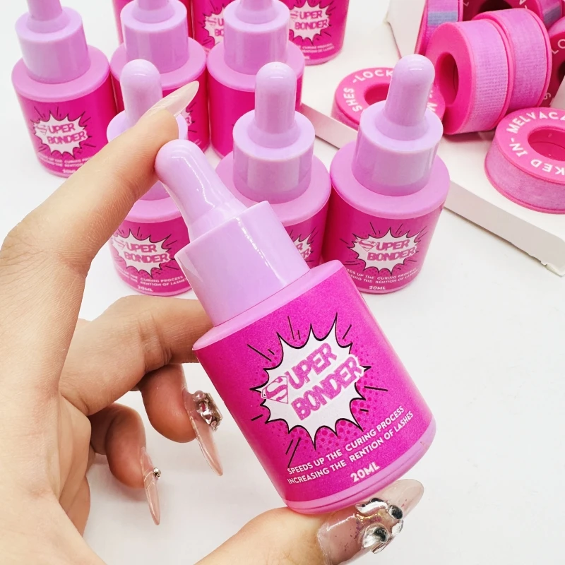 Private Label Lash Extension 15ml Eyelash Adhesive Booster Alcohol Free Eyelash Extensions Super Bonder