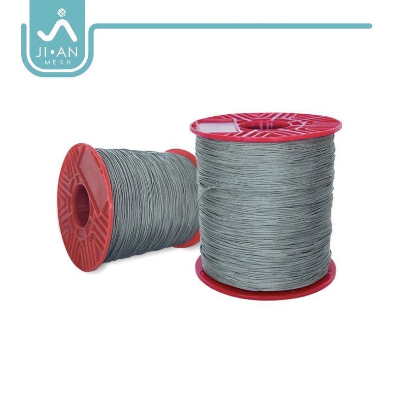 500M Polyester cord use for folding screen pleated mesh rope net screen pull thread for pleated insect screen mesh rope