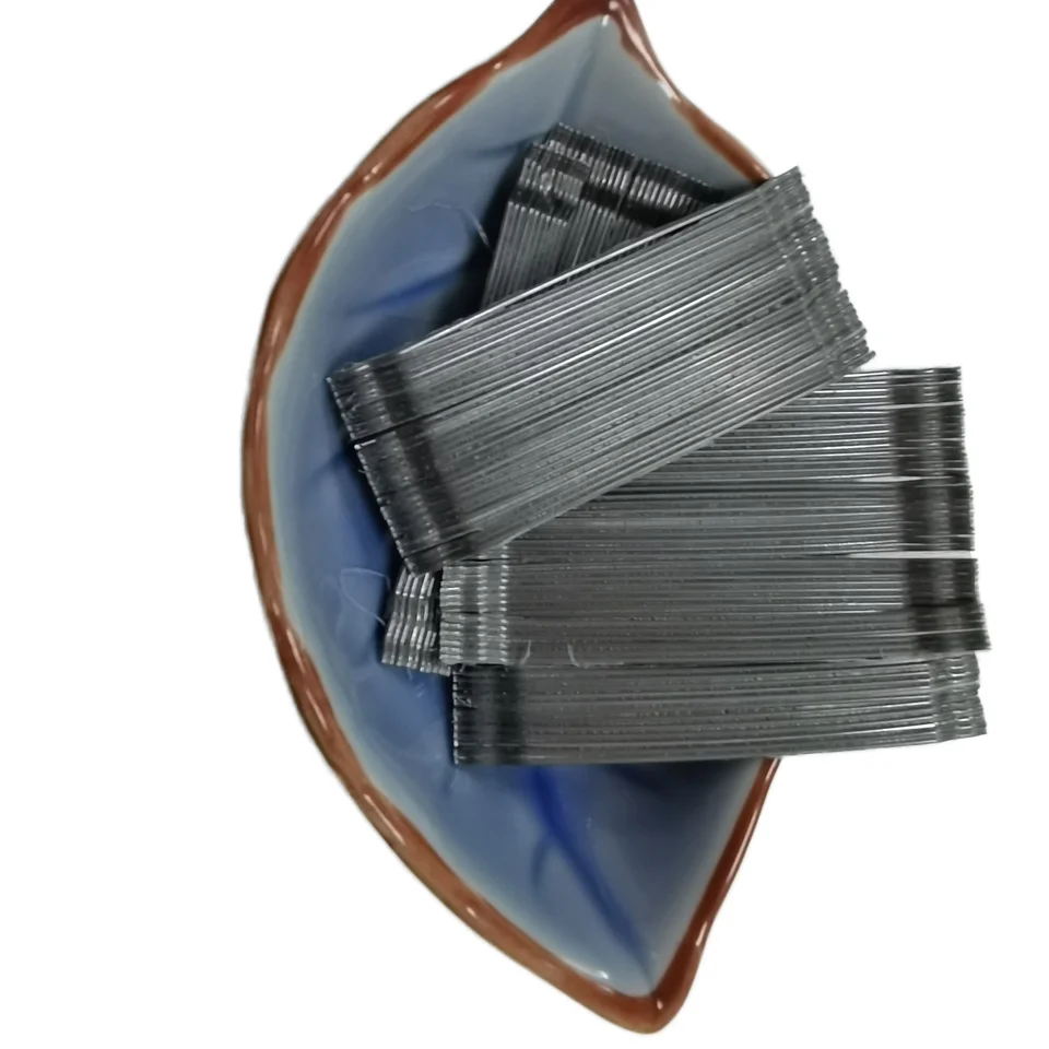 Glued Hooked End Steel Fiber for Industrial Floor, Tunnel Shotcreet and Dam