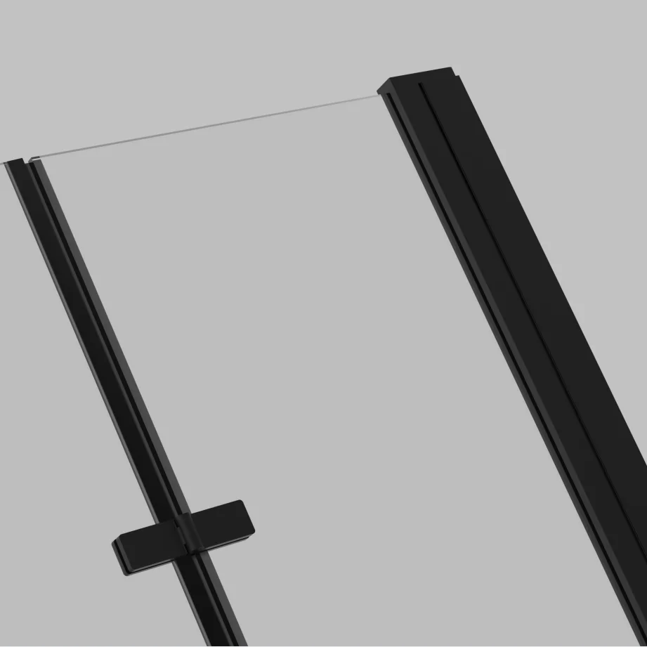 High quality black aluminum glass  shower enclosure shower rooms for bathroom