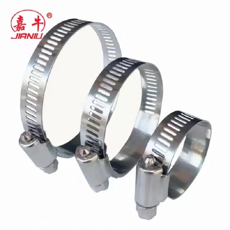 China Factory Made Stainless Steel Hose Clamp American Style Wire Hose hoop