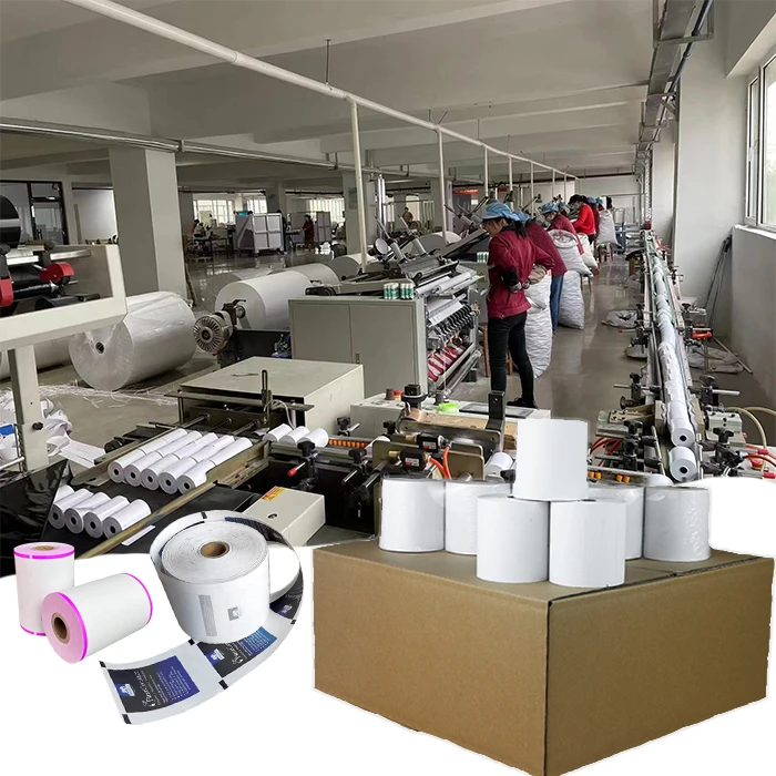 receipt paper cash register paper roll 3 1/8 x 230 thermal paper roll for POS ATM