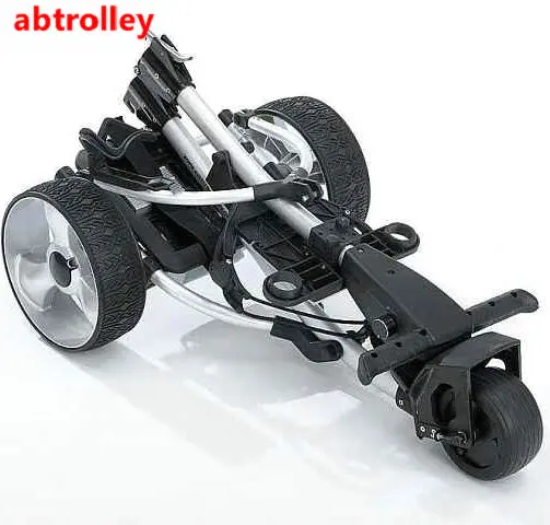 
Green Ground Anti-tip electric golf caddy with seat Electric Golf Trolley 