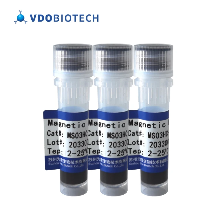 New Arrival 1mL High Speed Free Elution Nucleic Acid Extraction Magnetic Beads Magnetic Nano bead