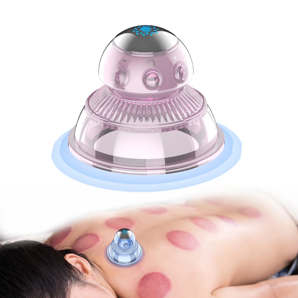 Mini Electric Cupping Massager Vacuum Suction Cup Therapy Massager Electronic Cupping Smart Cupping Therapy Set