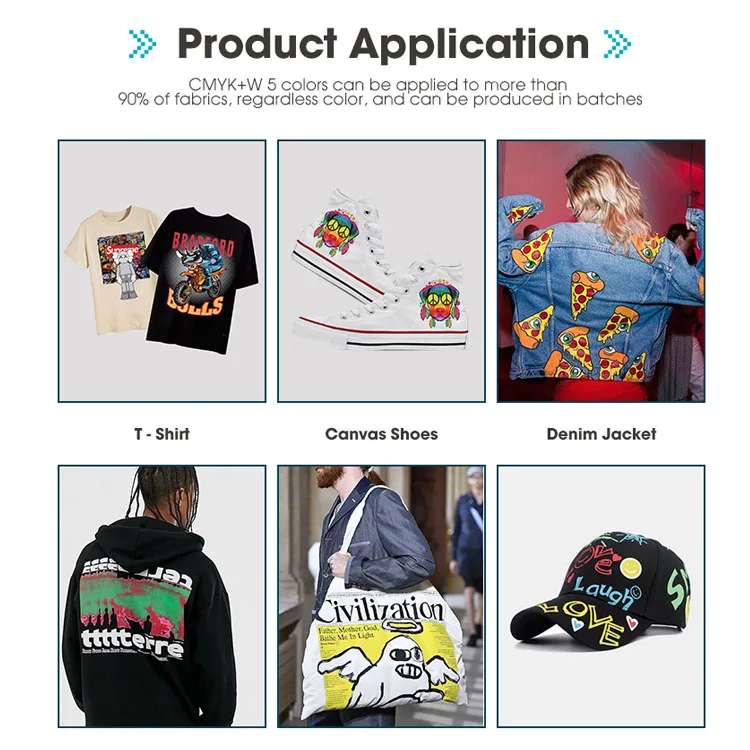 60CM Cheap Price Lifetime Warranty Garment Tshirt Printing Machine DTF Printer DTF Print