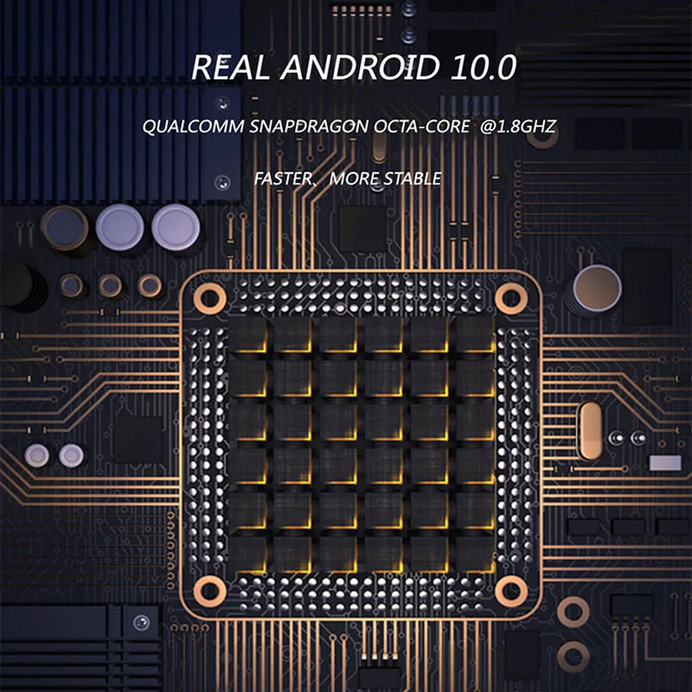 Plug and Play 4G+64G Qualcomm Snapdragon 10 Core High Performance Android 10.0 Smart Carplay ai box Fast and responsive