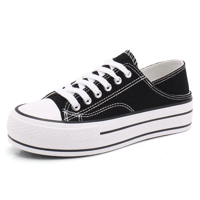 2021 Fall New Cream sneakers Ladies Korean Version Of The wall Bottom A Stirrup Students  running teni Sports sepatu casual shoe