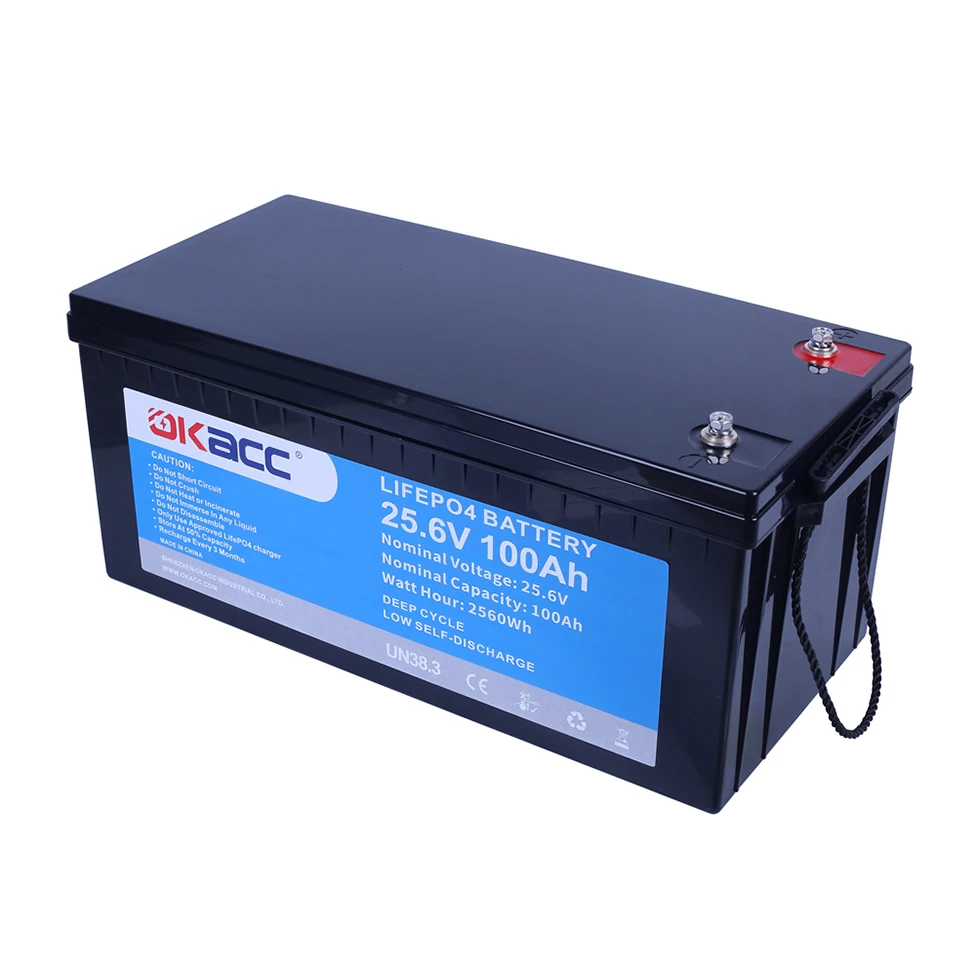 Cheap Price Class A Oem 24V 100Ahr Battery Solar Lifepo4 100Ah