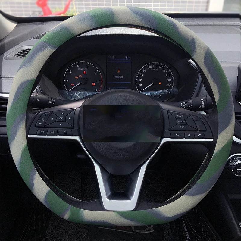 Luxury Universal steering wheel cover Women Cover D silicone steering wheel cover