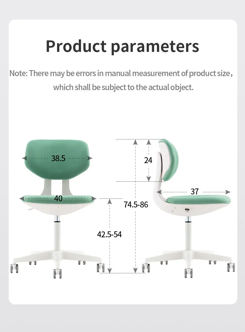 School Chair With Writing Pad