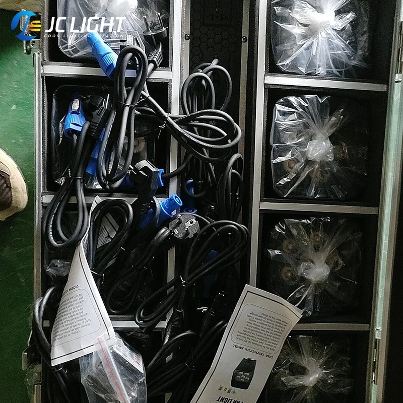 6in1 6x18w Wifi Wireless Dmx Led Par 18w Led Wireless Par Can Stage Lights