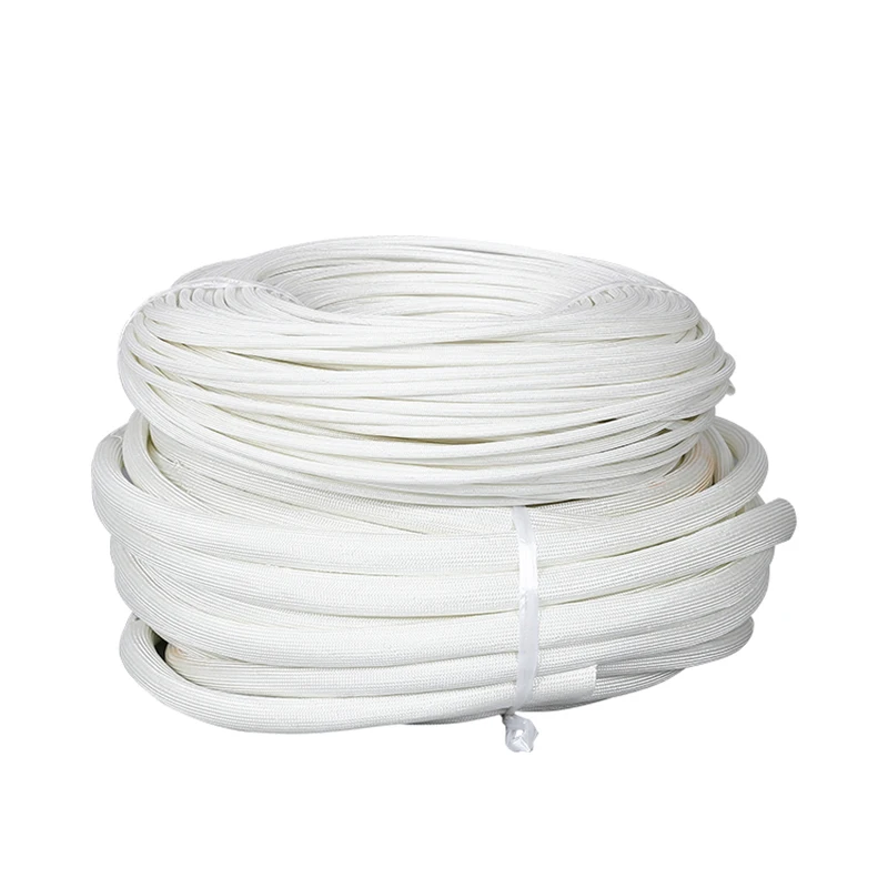 cable sleeve 4mm 5mm 6mm high temperature Fiberglass Tube Insulation Material 600C HTG FIBERGLASS SLEEVING