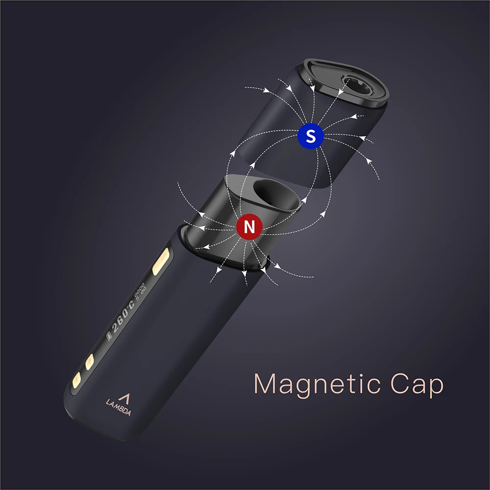 
2020 Original LAMBDA CC OLED Heat Not Burned Tobacco Device 