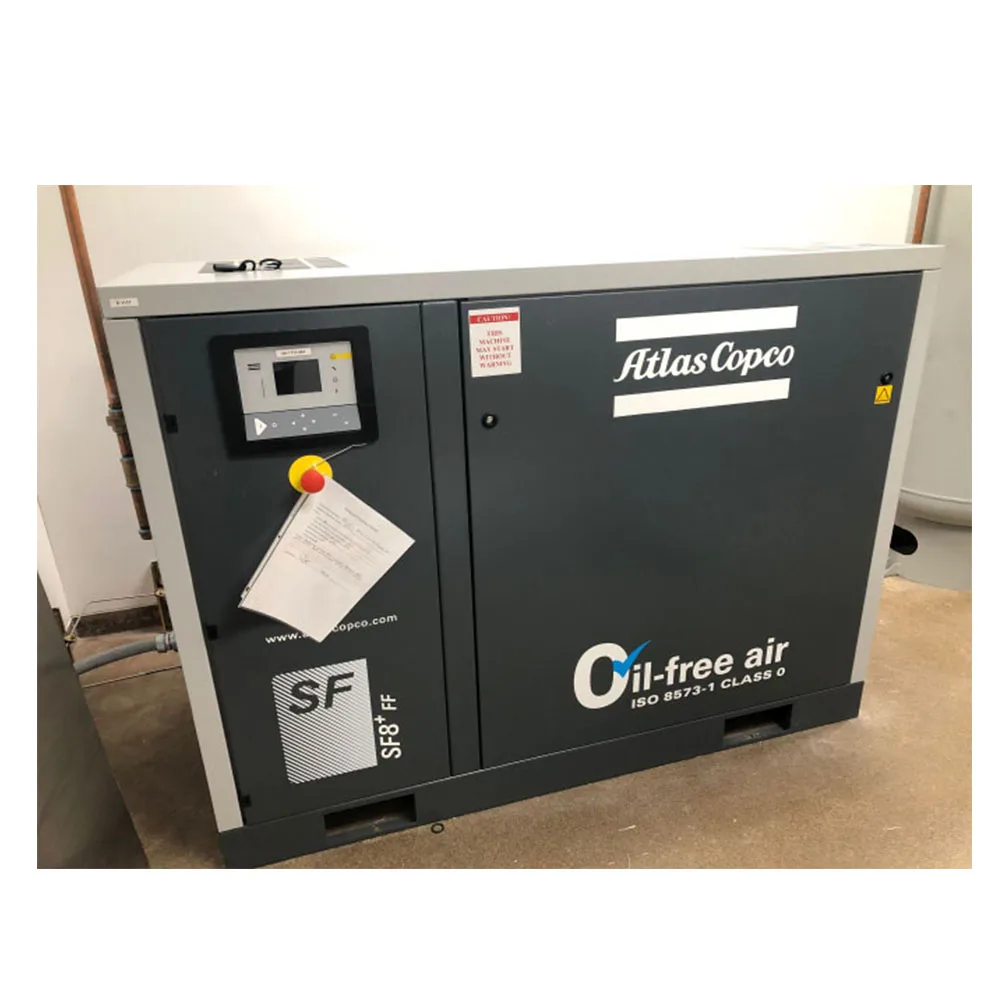 Высококачественный SF8 SF + FF 8 кВт 10 л.с. atlascopco безмасляный atlas copco воздушный компрессор