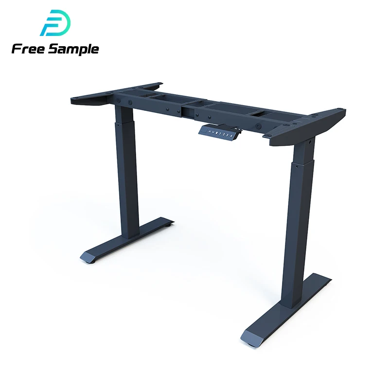 Yz White Lift up Sit Stand Desk Risers Dual Motor Standing Desk Height Adjustable Computer Desk table
