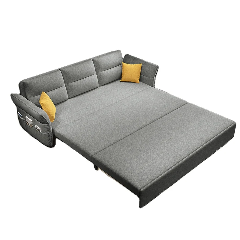 Morden style furniture living room funda folding wall foldable fabric design covers 3 bodies sofa come bed