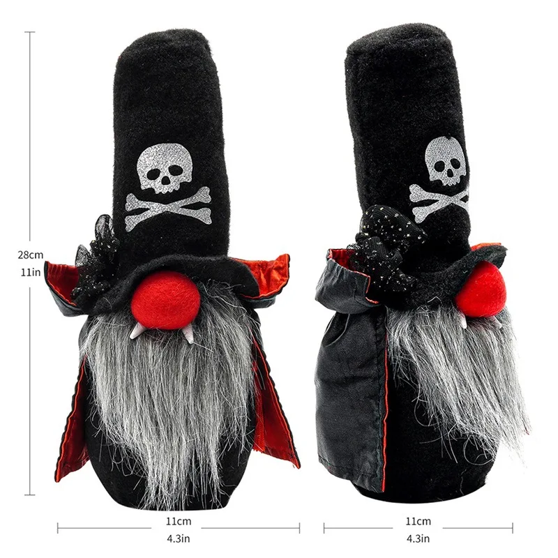Creative Glow Faceless Doll and Candy Jar Halloween and Christmas Decoration Supplies Festive Atmosphere Gift Box