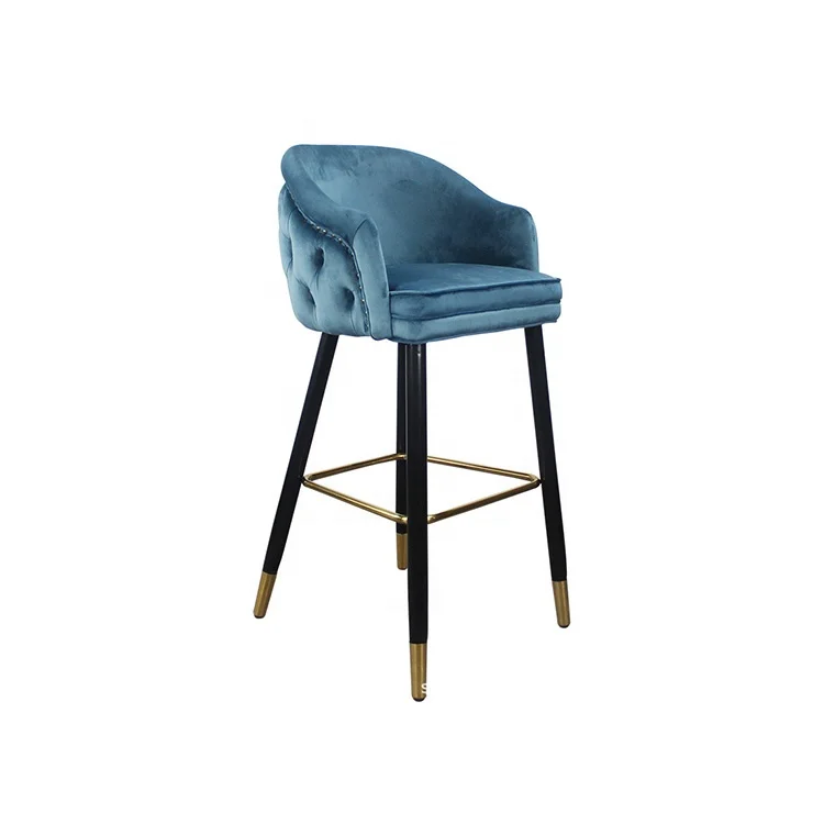 
Top Hit Rates Product Most Trustworthy Manufacturer High Standard Customized Color Leather Bar Stool Bar Furniture Set 