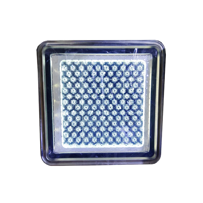 Solar Step Light Garden Ground Solar Brick Paver Light Deck Pathway LED Lamp Outdoor for Yard Patio Walkway Driveway