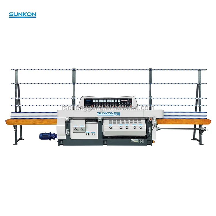 CGZ9325D-45  45 degree shape  edge beveling glass grinding and edging machine