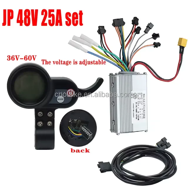 Оригинальный JP дисплей 36V-60V мотор бесщеточный контроллер ЖК-дисплей Панель дроссельной заслонки для FLJ T11 T113 Запчасти электрического скутера