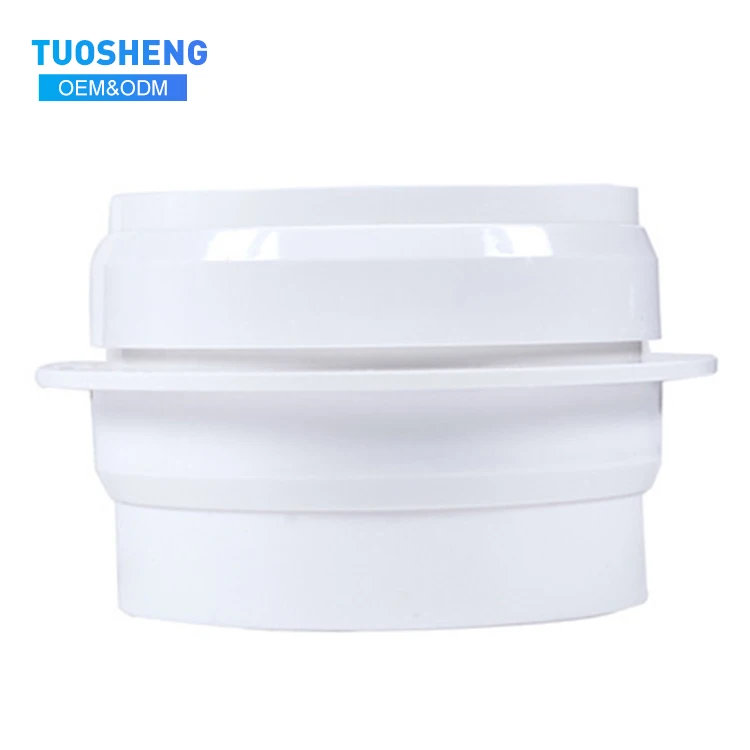 Factory Supply Custom Air Duct Vent Cover One-way Plastic Pipe Check Valve