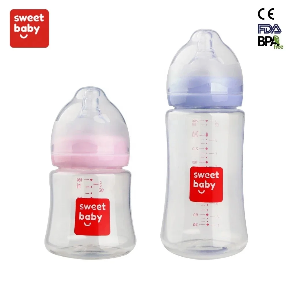 Manufacturer Unique Silicon Feeding Babies Feeder Newborn Bottle Set Wholesale BPA Free Sippy Cup Bebe Milk Baby Bottle