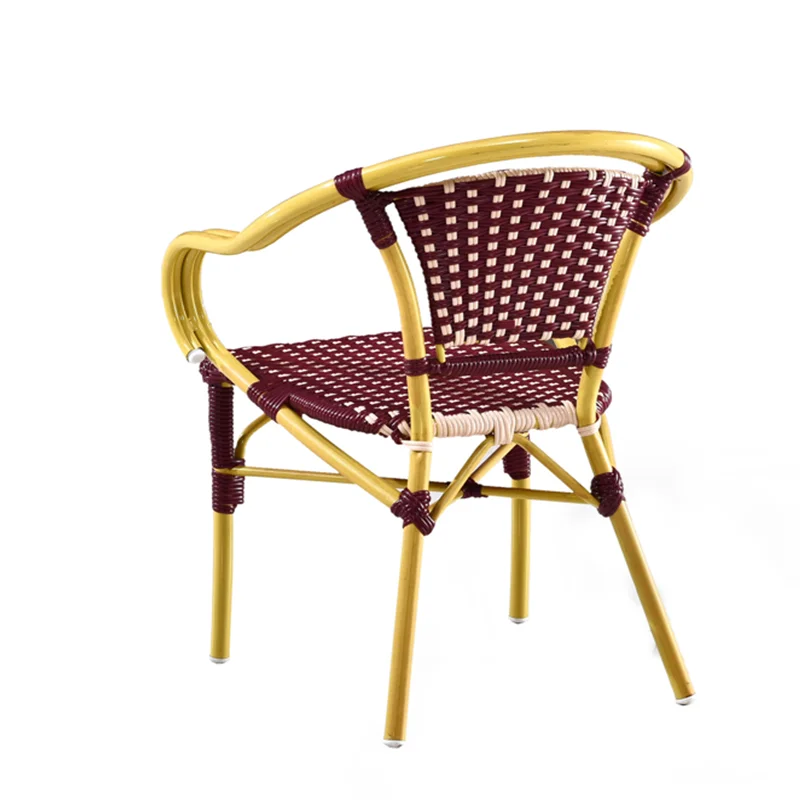
wooden chair high back outdoor restaurant folding chair floor hotel room with armrest rattan art 