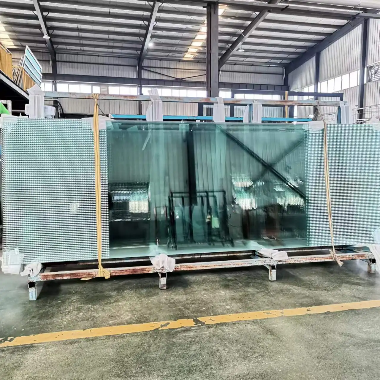 Architectural Glass Ceramic Fritted Silk Screen Tempered Toughened Glass