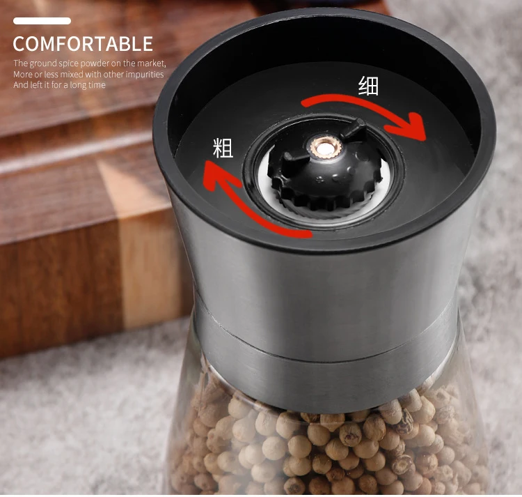 Hot Selling pepper Grinders Automatic Salt And Pepper Mill Set