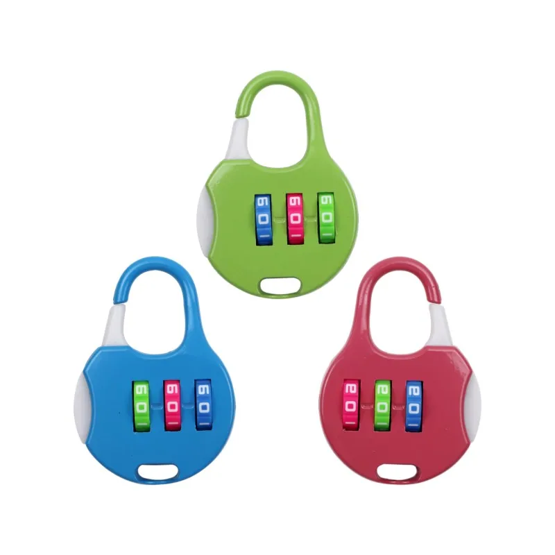 505UC Mini Padlock Travel Suitcase Luggage Colorful Digital Combination Lock Tool for Secure Travel Bags