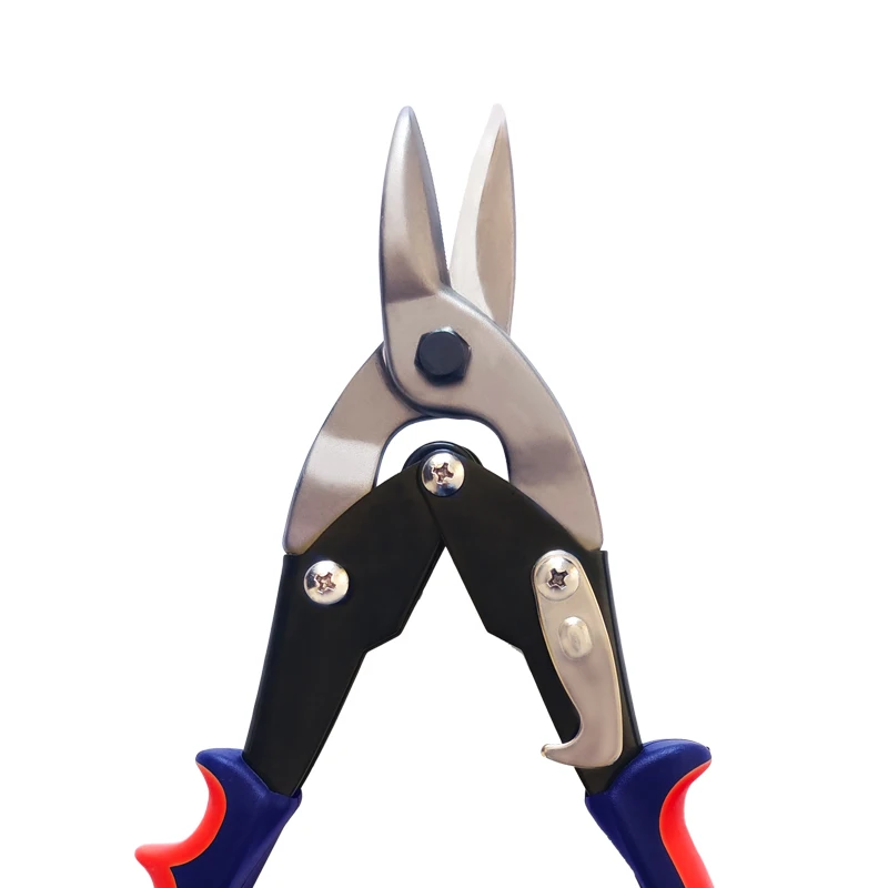 Cr-V steel metal iron sheet shear cutting snips straight right left aviation scissors