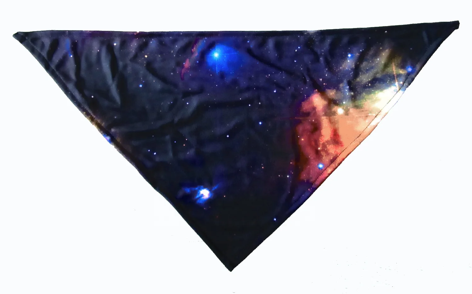 Fashion Designed Hip Hop Youth Polyester Mesh Printed Neck Warm Scarf Triangle Bandana