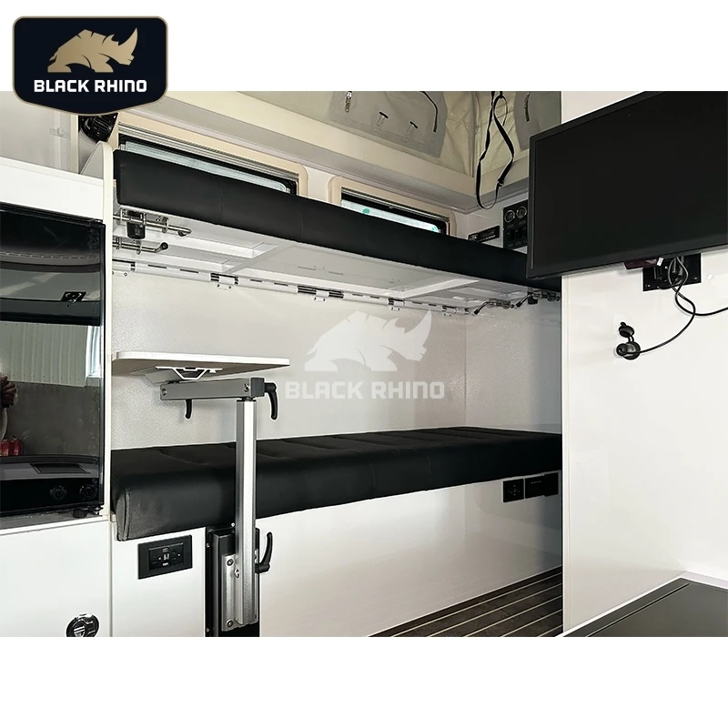 Motorized caravan mini rv australia offroad manufacturer wohnmobile off road rvs campers travel trailer with slide outs
