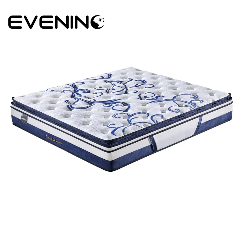 12 inch luxury euro pillow top wholesale mattress manufacturer from china