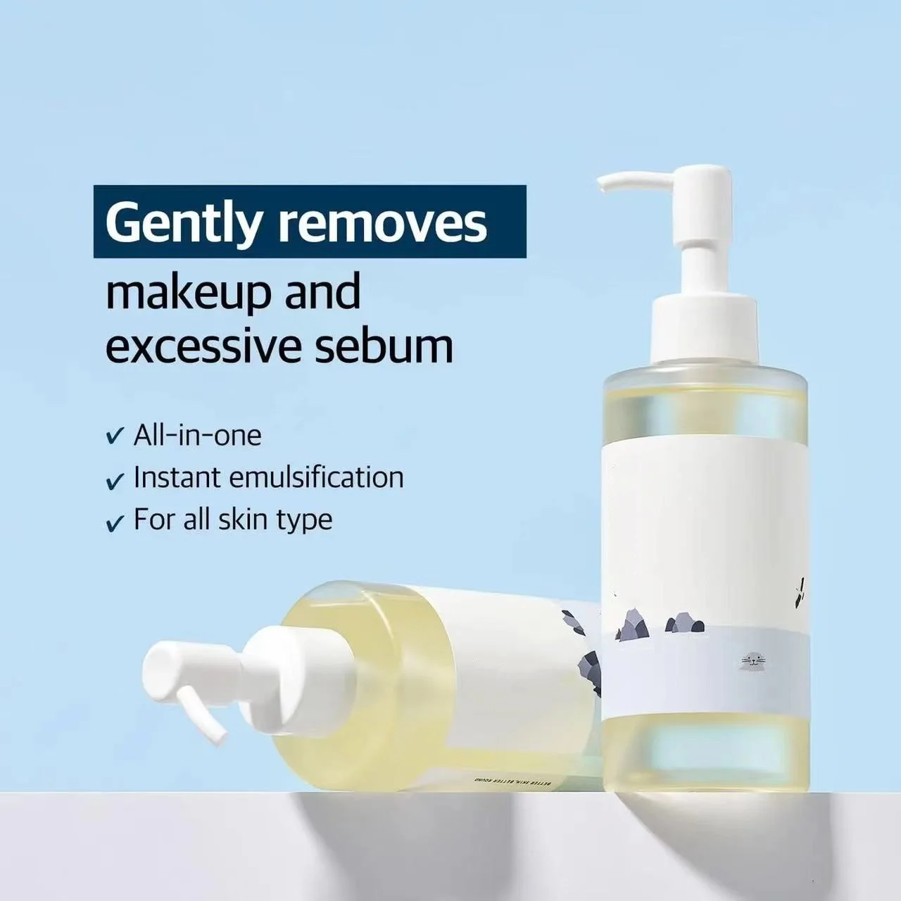 wholesale Deep cleansing of skin pores Large volume of makeup remover oil Removing makeup also hydrates and moisturizes