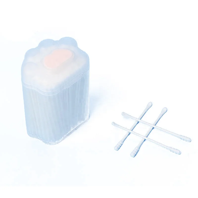 Custom label Good quality q-tips cotton swabs for eyeliner cotton bud manufacturers in china