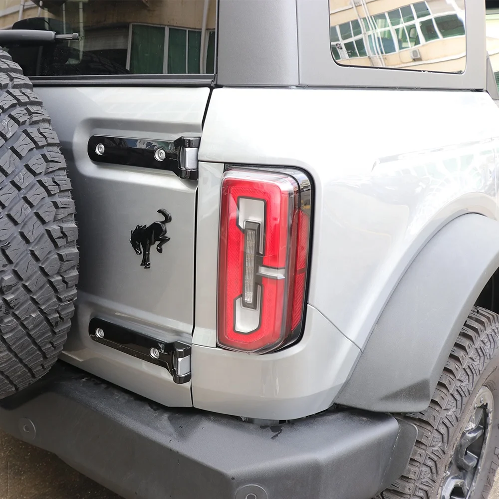 car rear trunk brackets guard for ford bronco 2021 auto parts